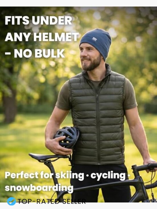 Merino Wool Beanie 2-Pack Unisex Adult Hat & Socks Breathable Moisture Wicking main image 6